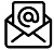 Piktogram przedstawiający wiadomość e-mail